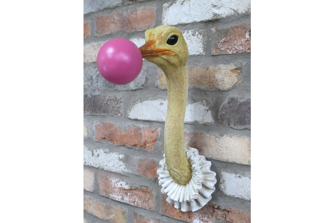 Ostrich Wall Decoration