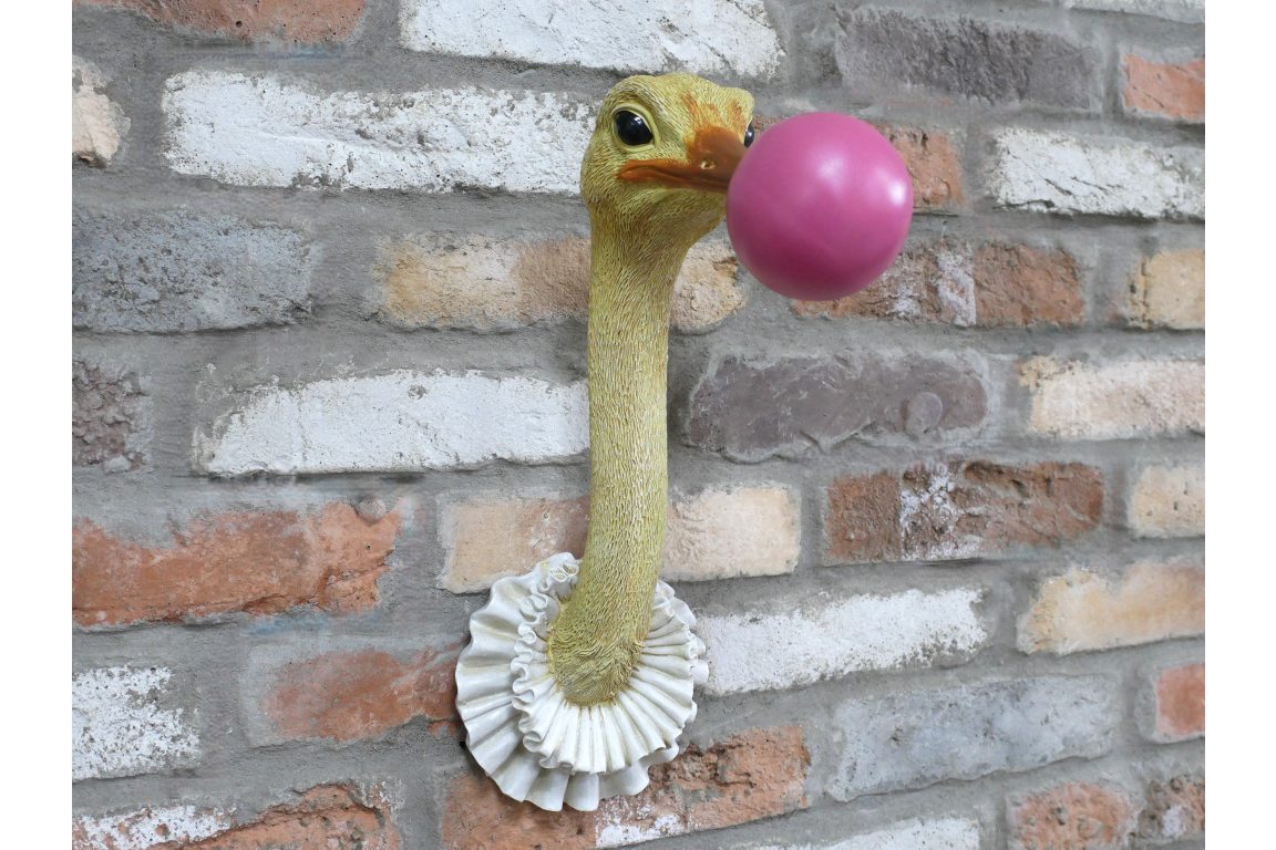 Ostrich Wall Decoration