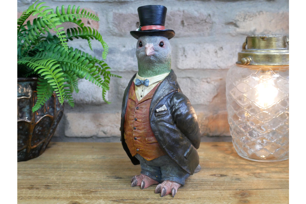Pigeon in a Suit