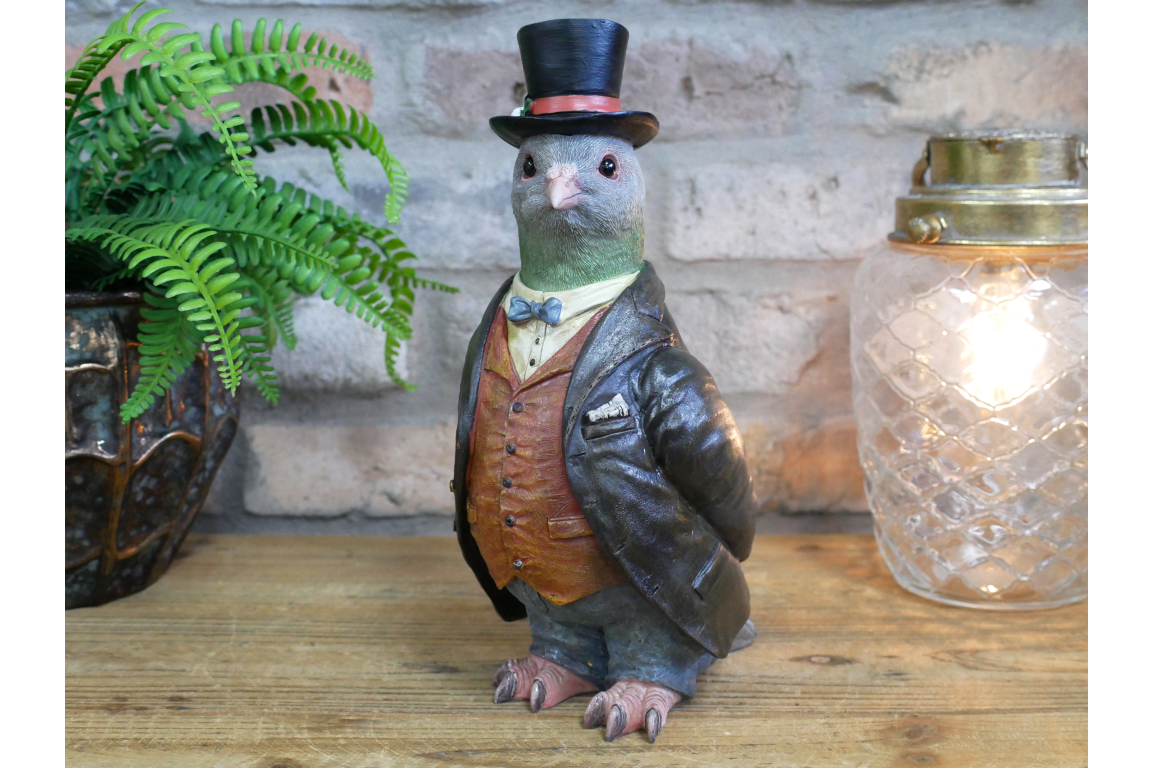 Pigeon in a Suit