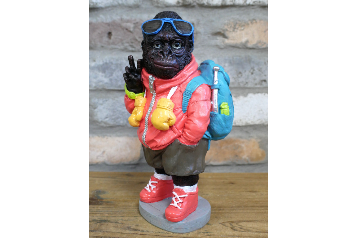 Gorilla with Backpack