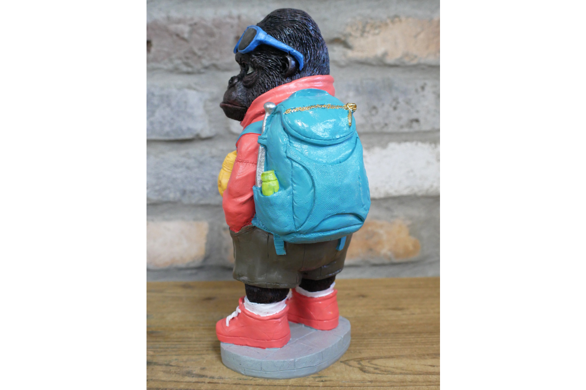 Gorilla with Backpack