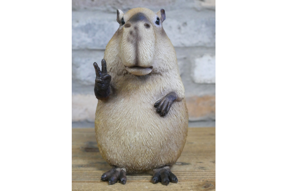 Peace Sign Capybara