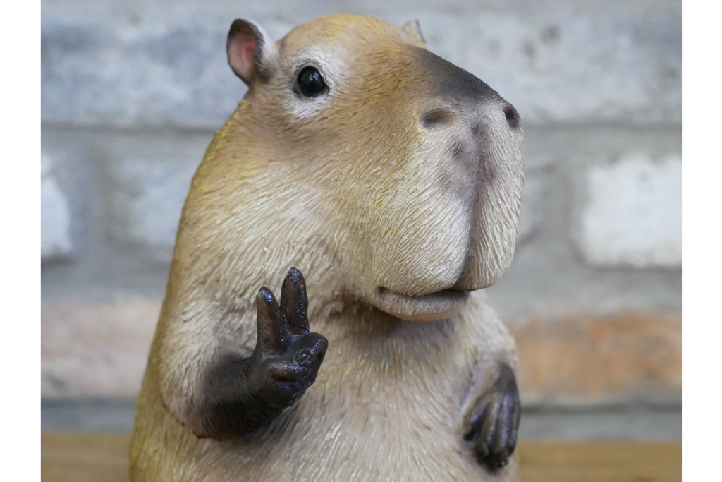 Peace Sign Capybara