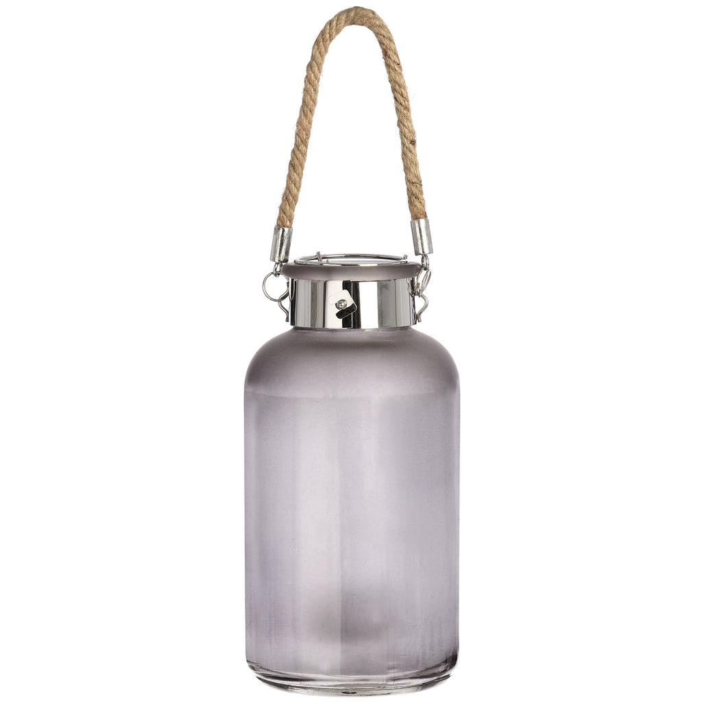 Frosted Grey Lantern