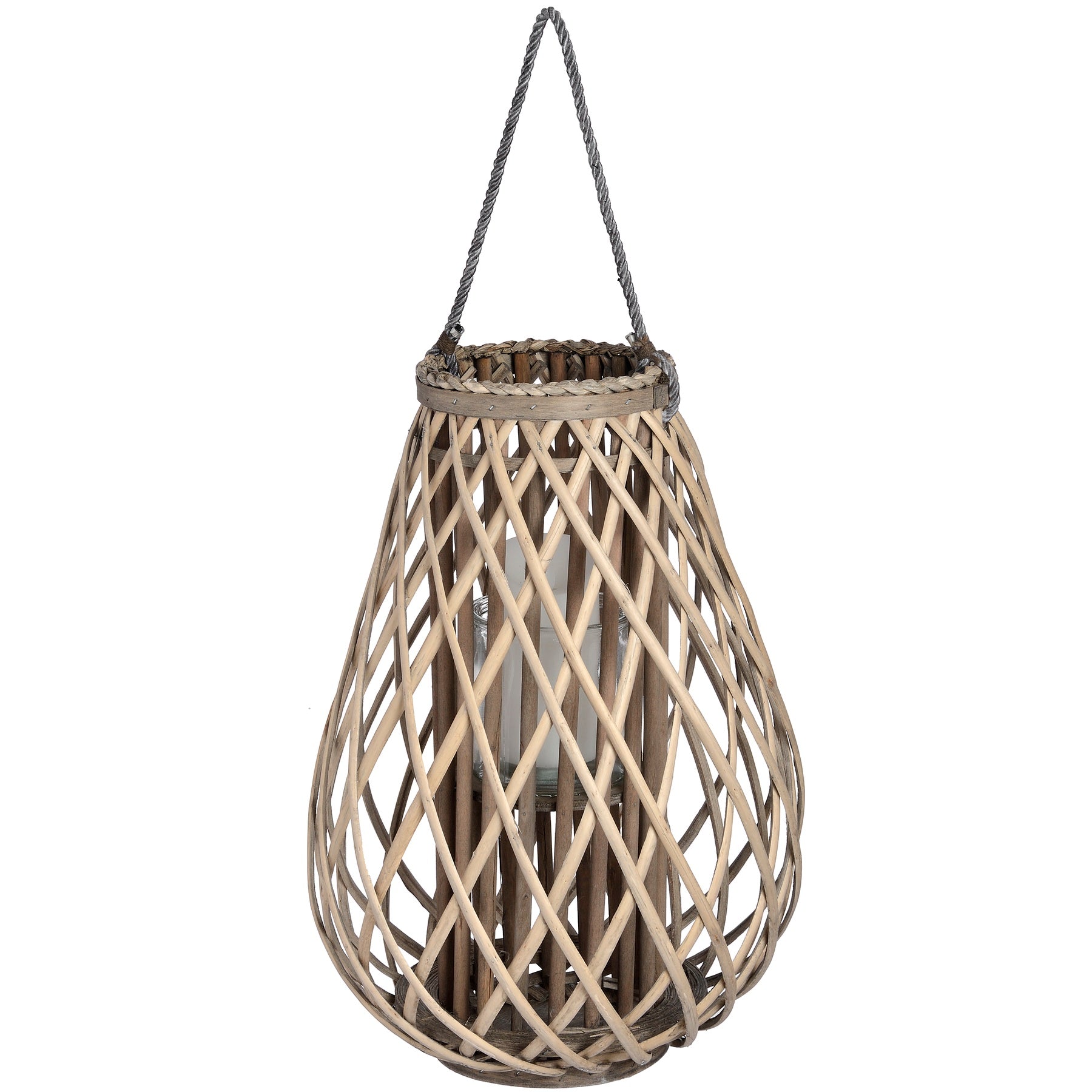 Large Wicker Lantern