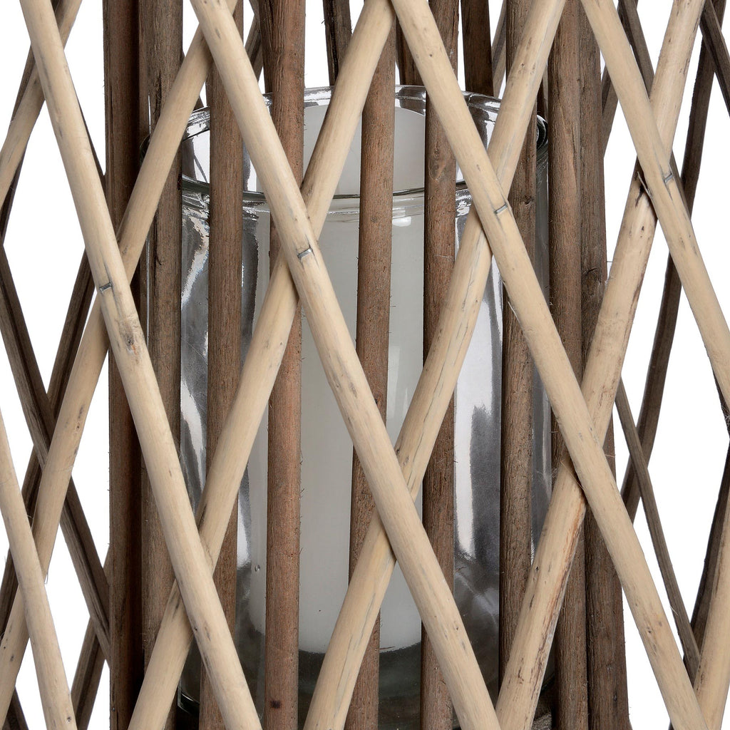 Standing Wicker Lantern