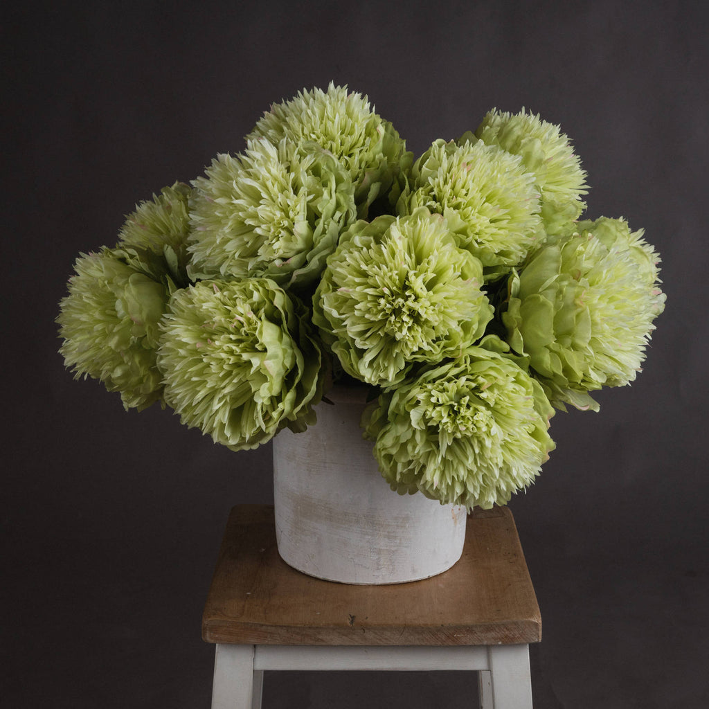 Green Peonies