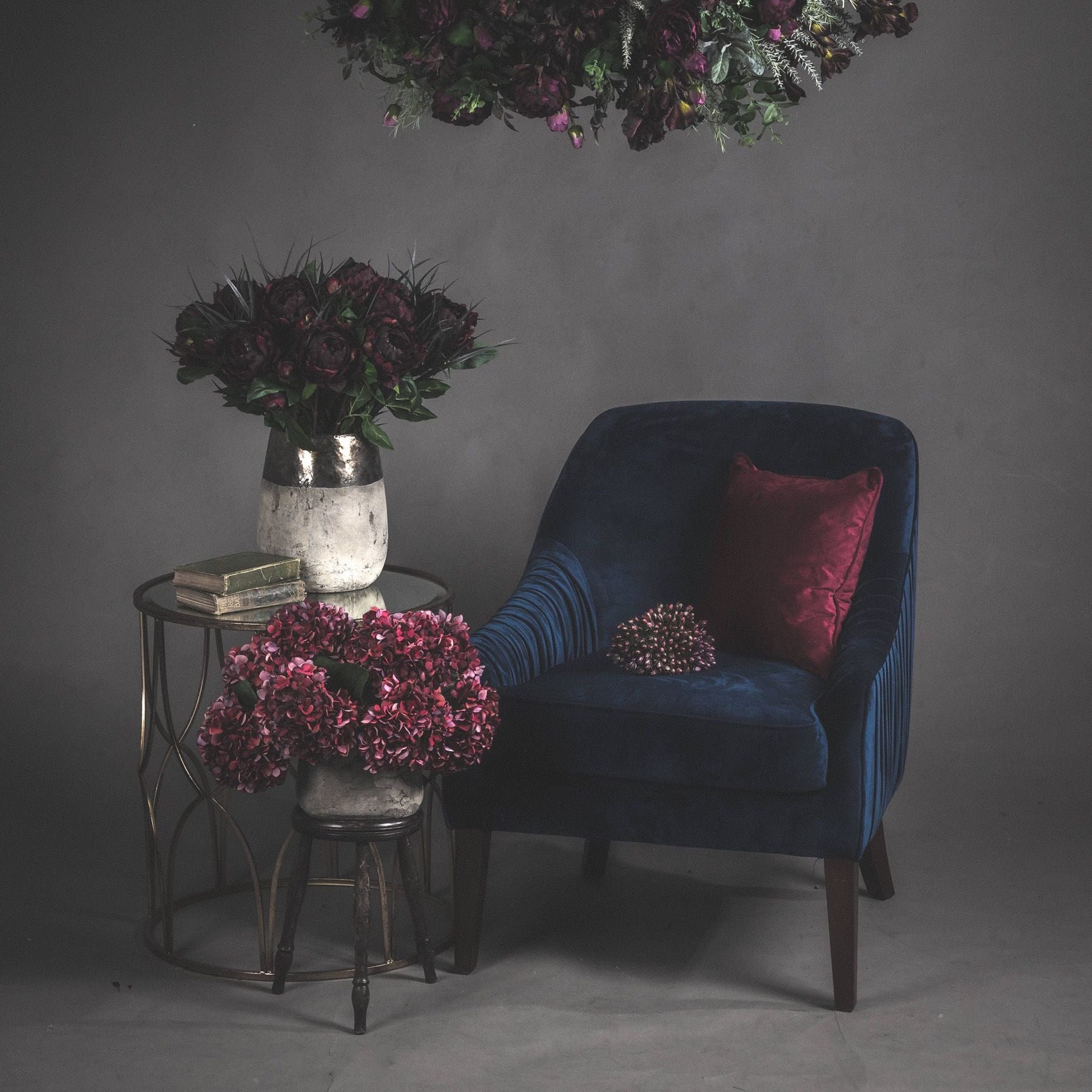 10 Autumn Ruby Hydrangeas