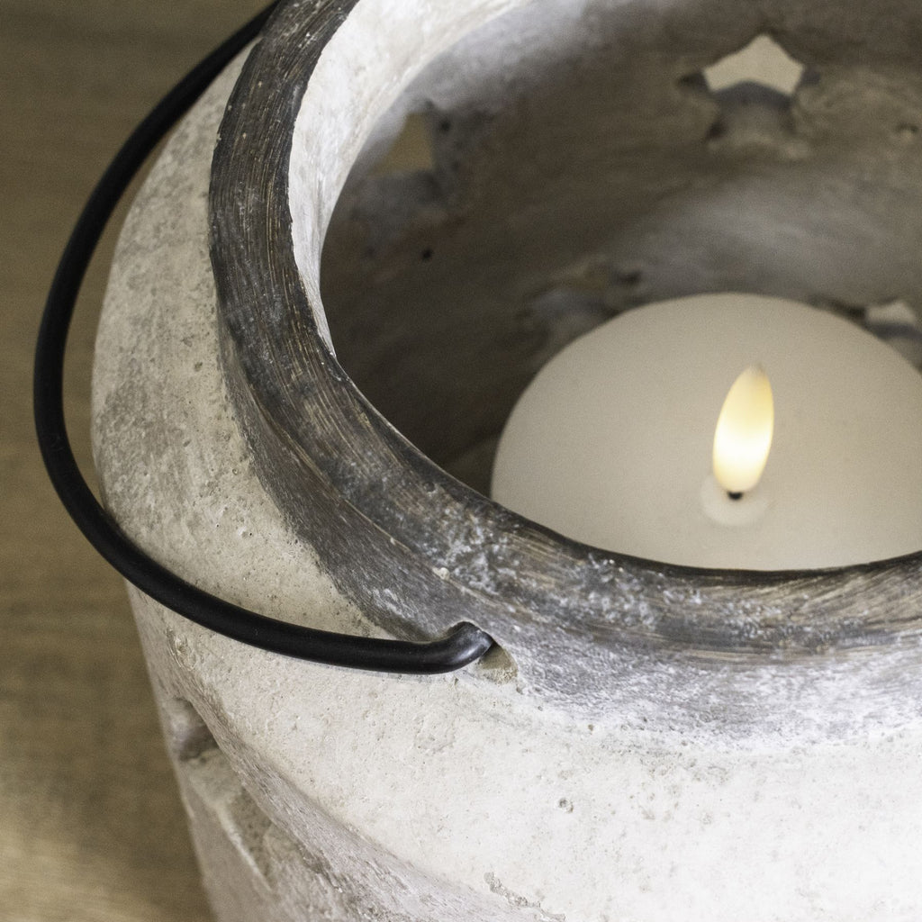 Large Stone Star Lantern