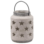 Large Stone Star Lantern