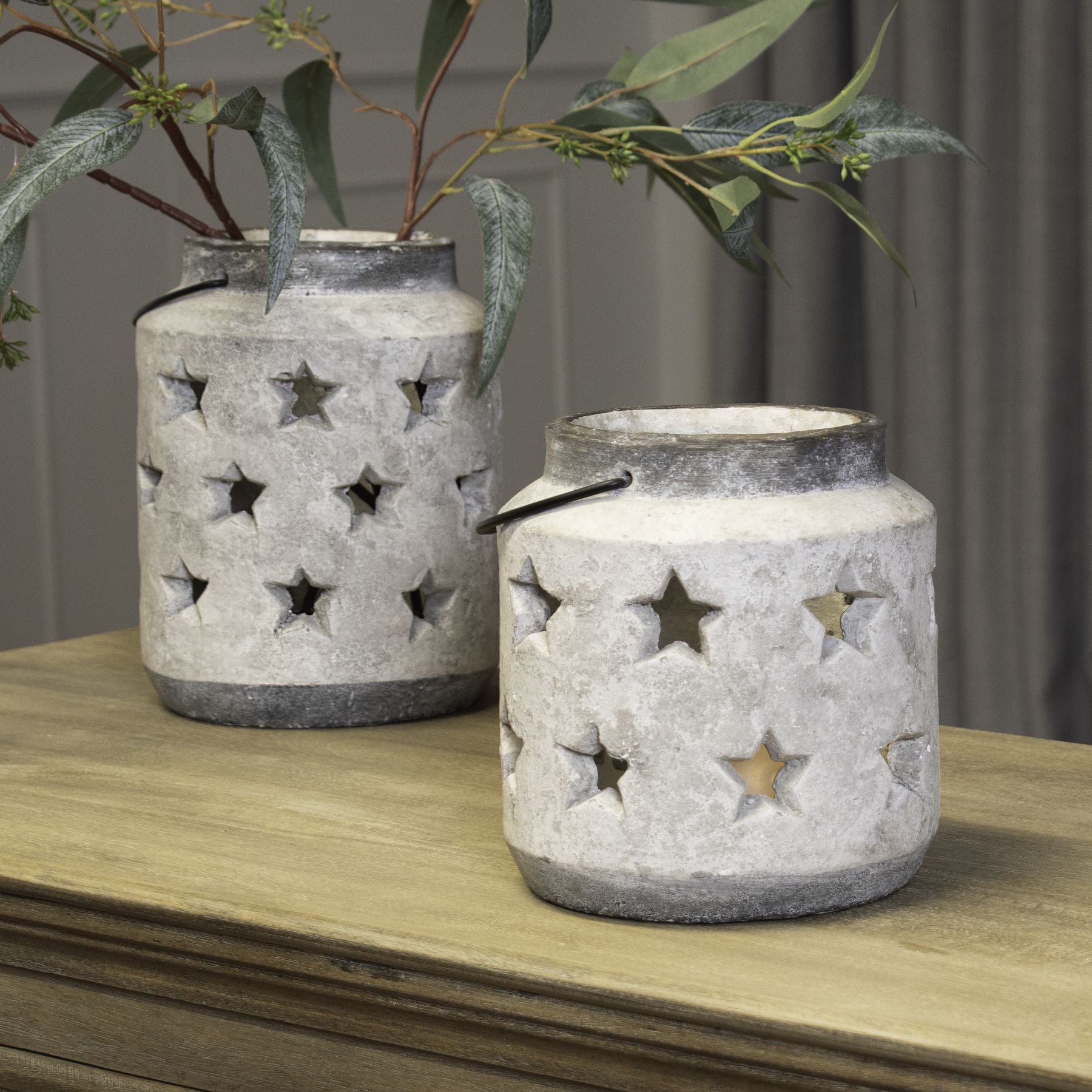 Stone Star Lantern