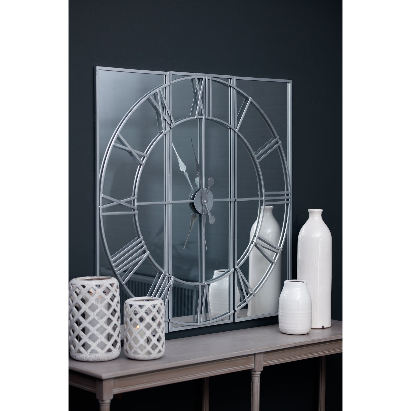 Celina Mirrored Clock