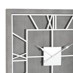 Williston Grey Wall Clock