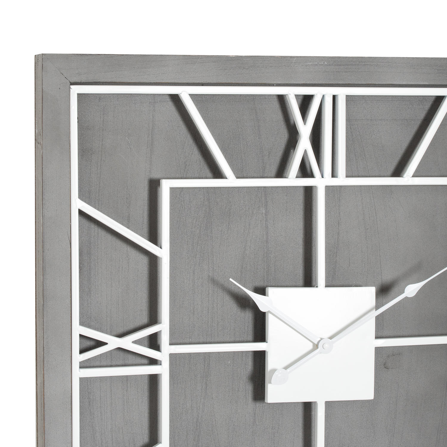 Williston Grey Wall Clock