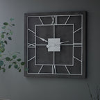 Williston Grey Wall Clock