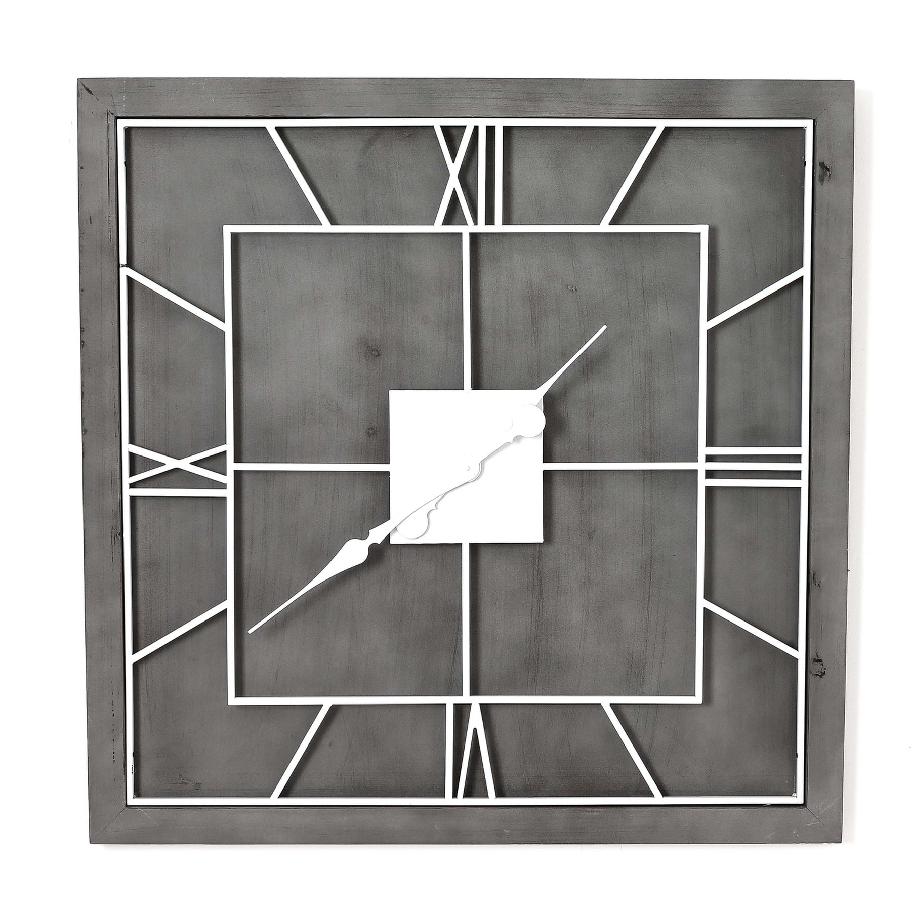 Williston Grey Wall Clock