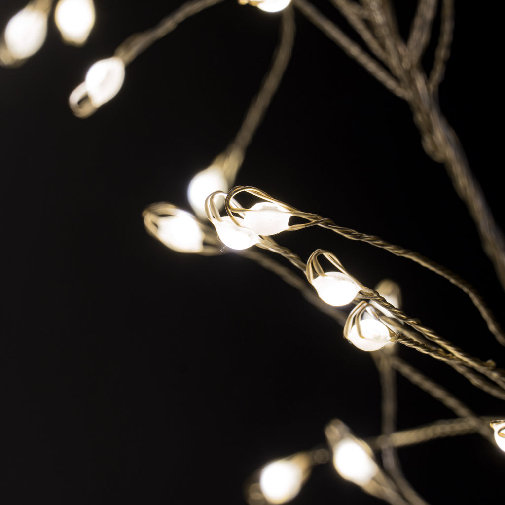 Warm White Cluster String