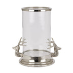 Stag Heads Hurricane Lantern