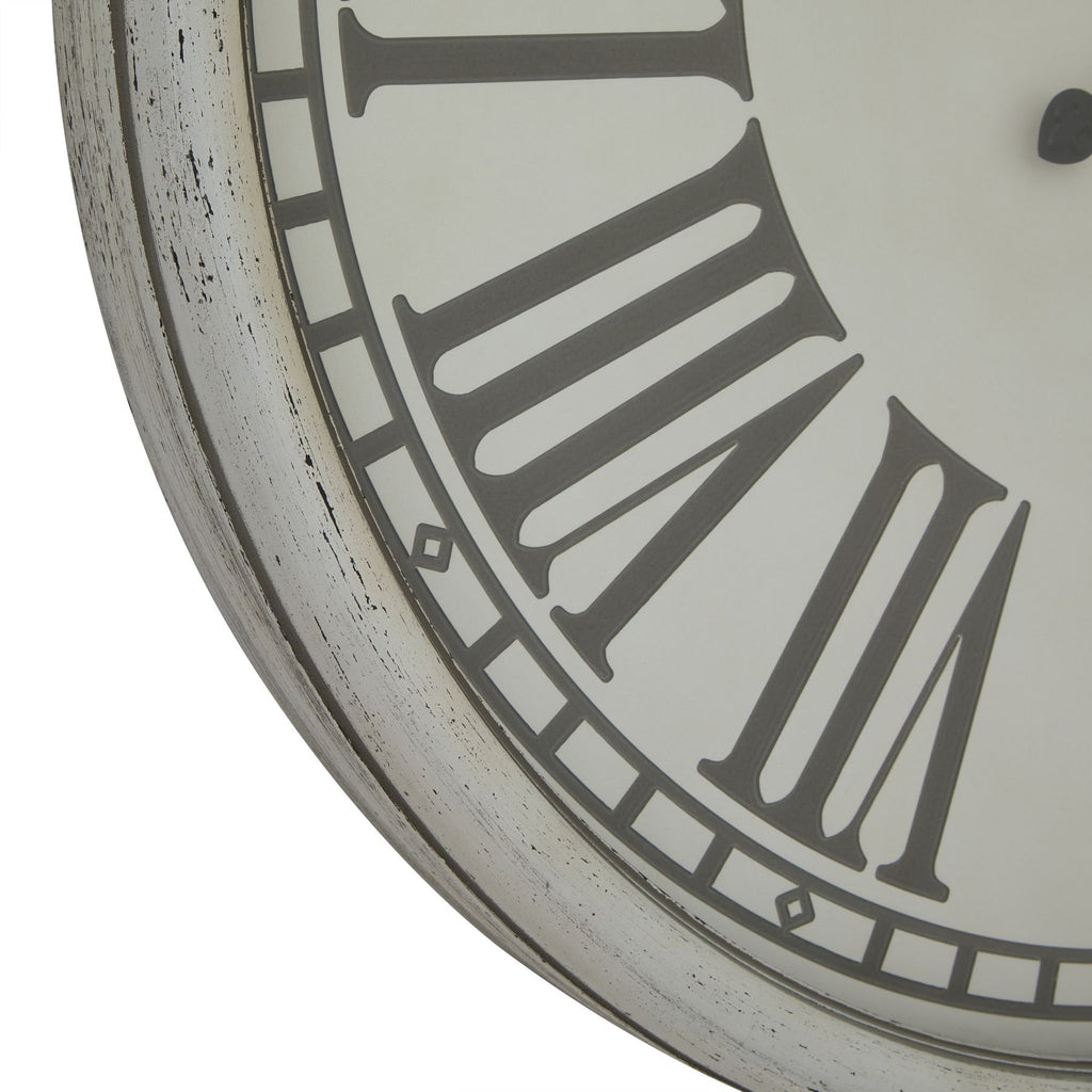 Embossed Wall Clock
