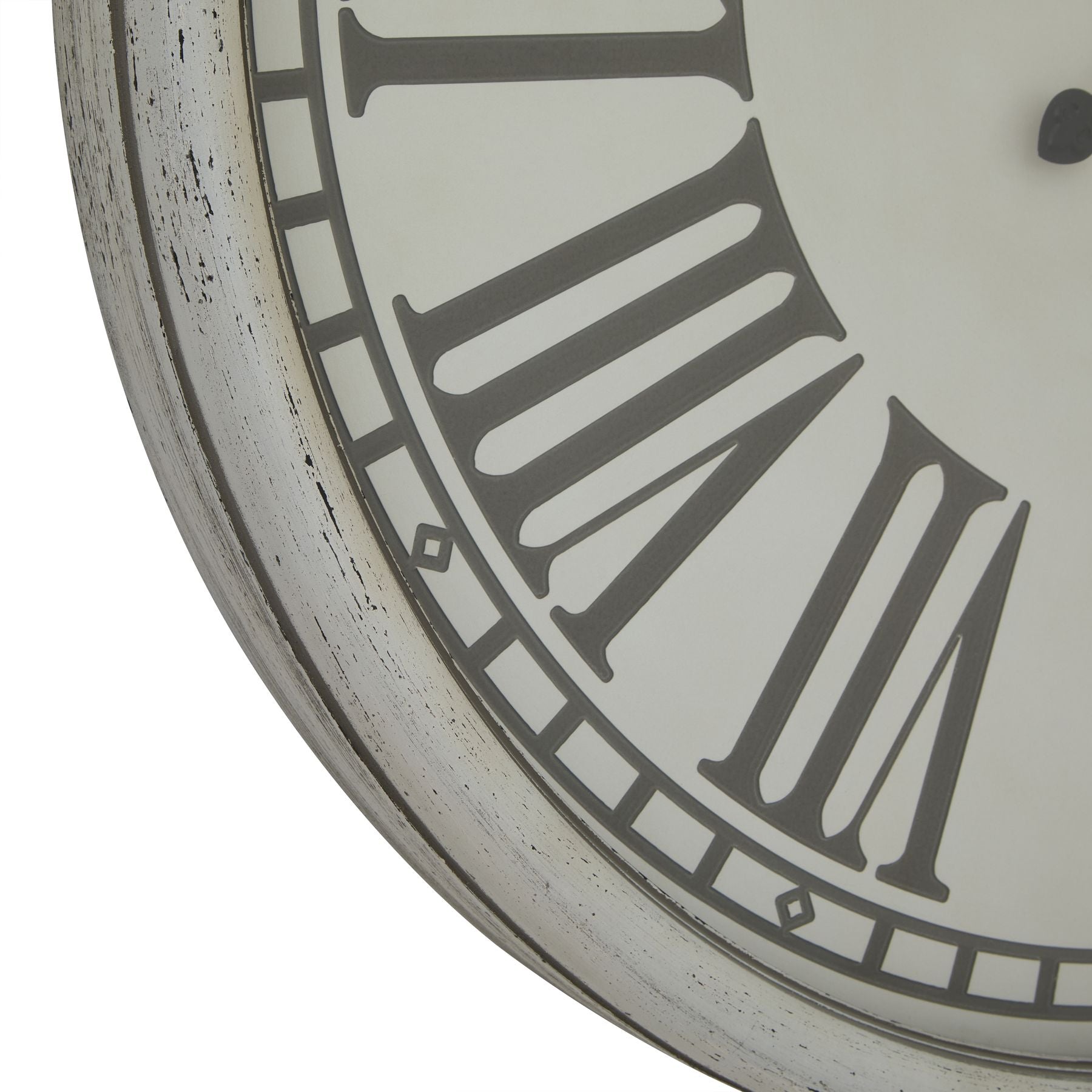 Embossed Wall Clock