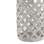 Stone Effect Hurricane Lantern
