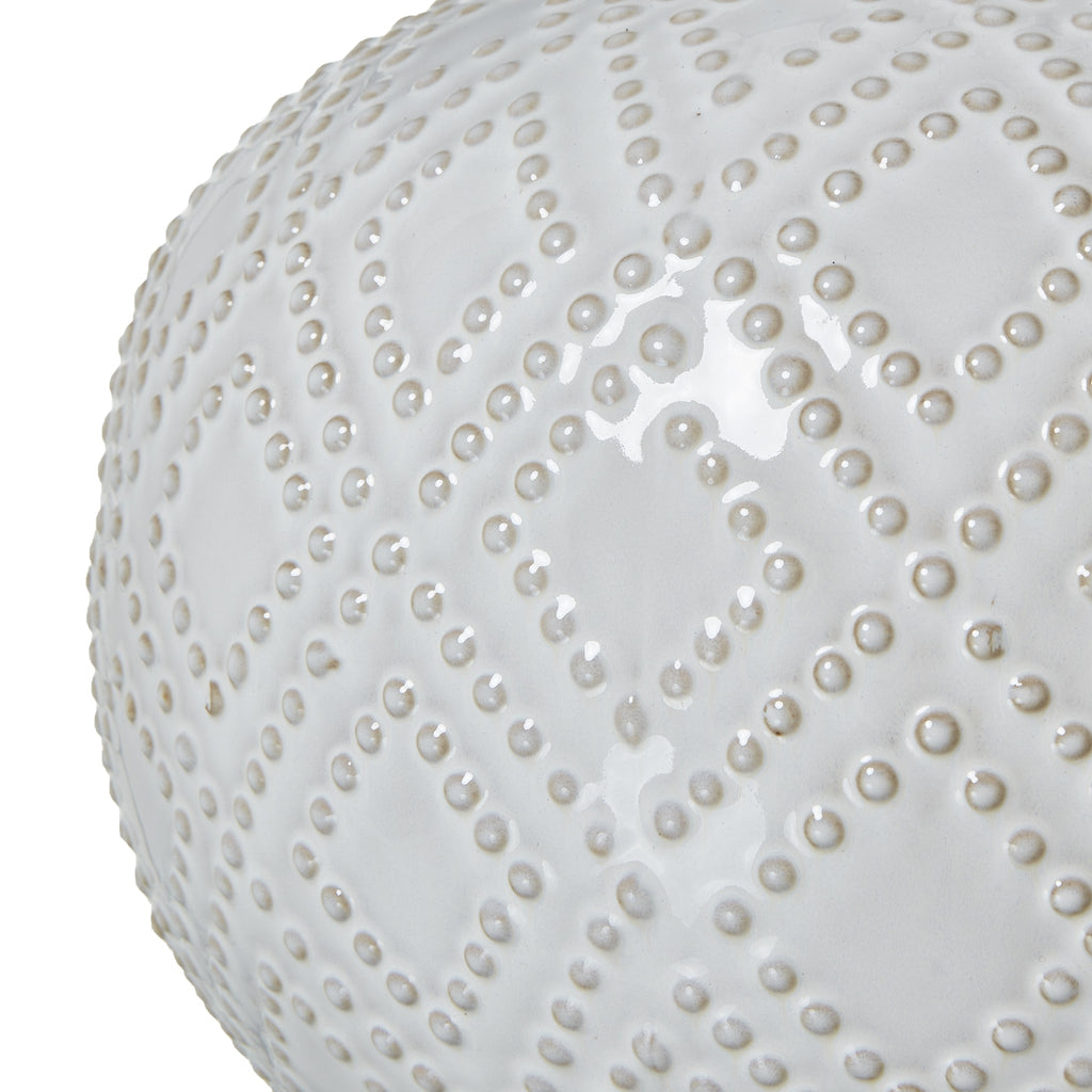 Ceramic Beaded Lamp
