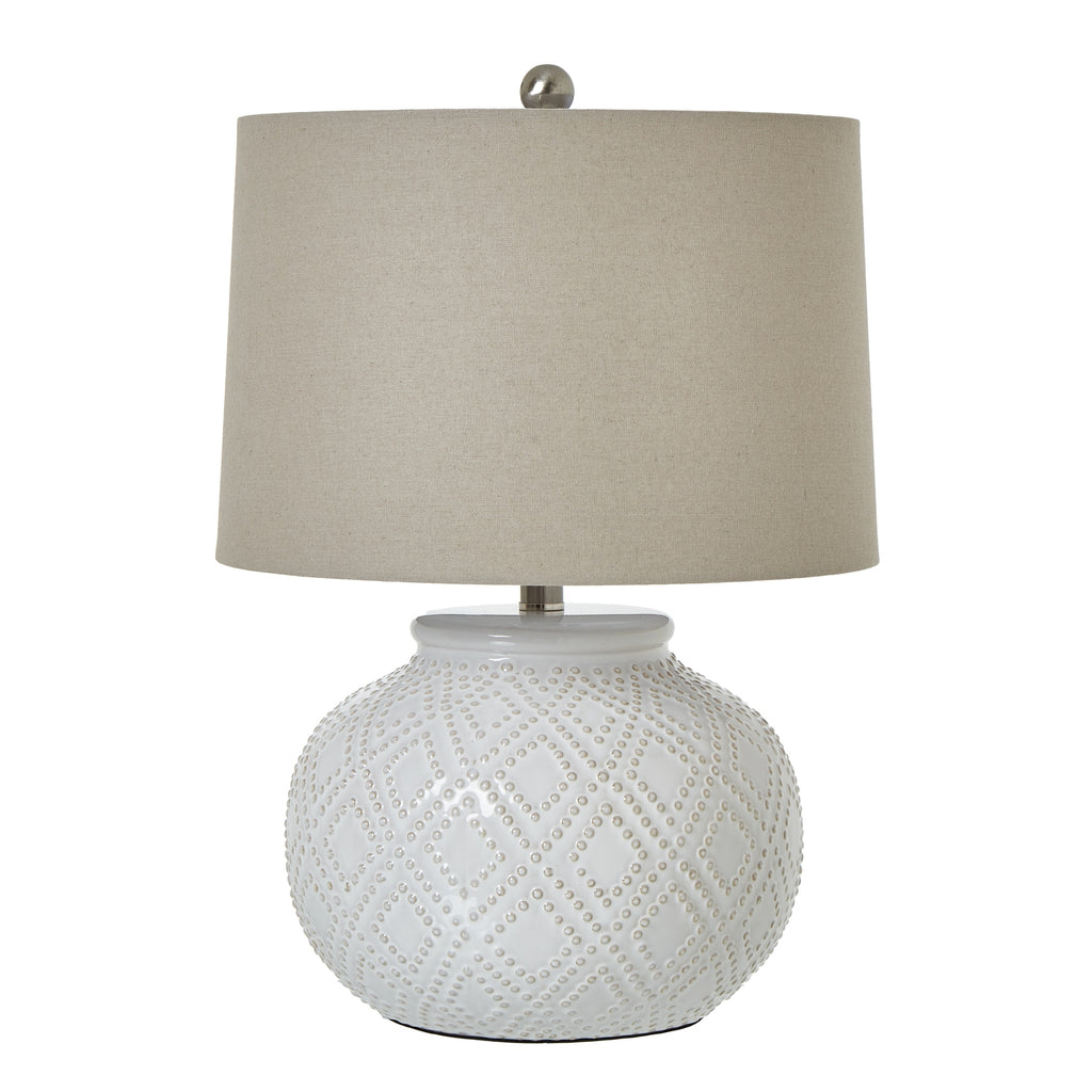 Ceramic Beaded Lamp
