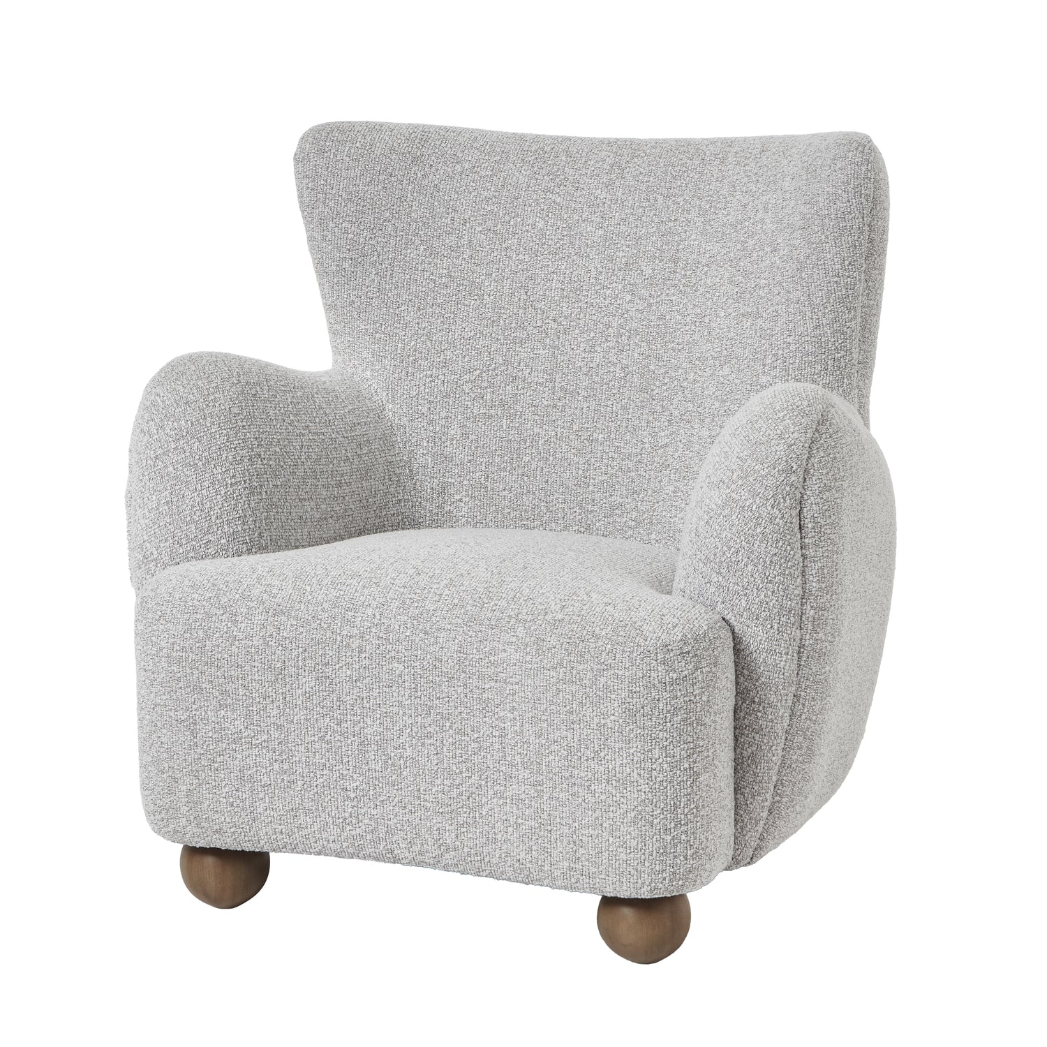 Greige Hui Large Armchair