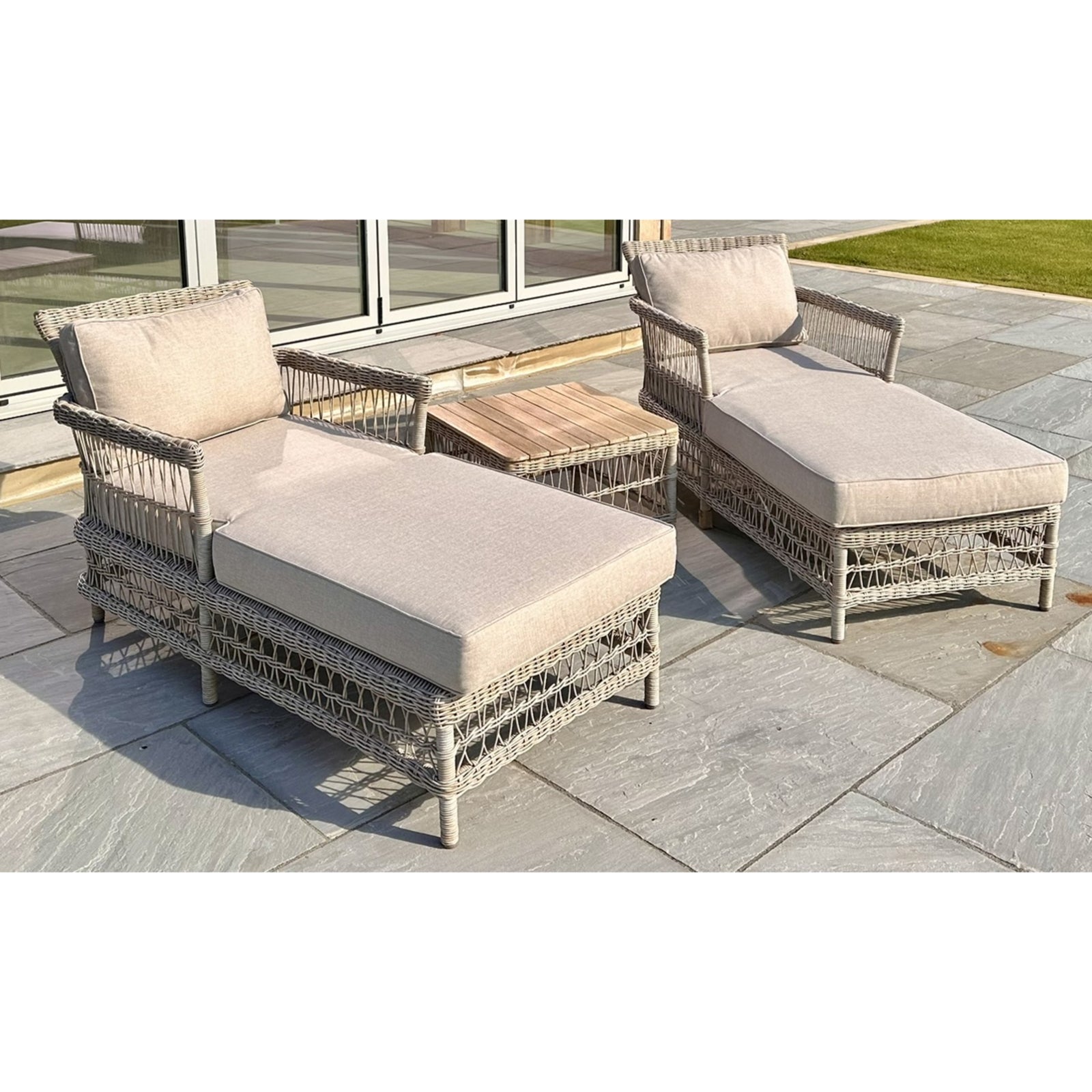 Sun Lounger Set