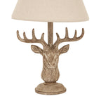 Stag Head Table Lamp
