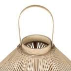 Cone Wicker Lantern