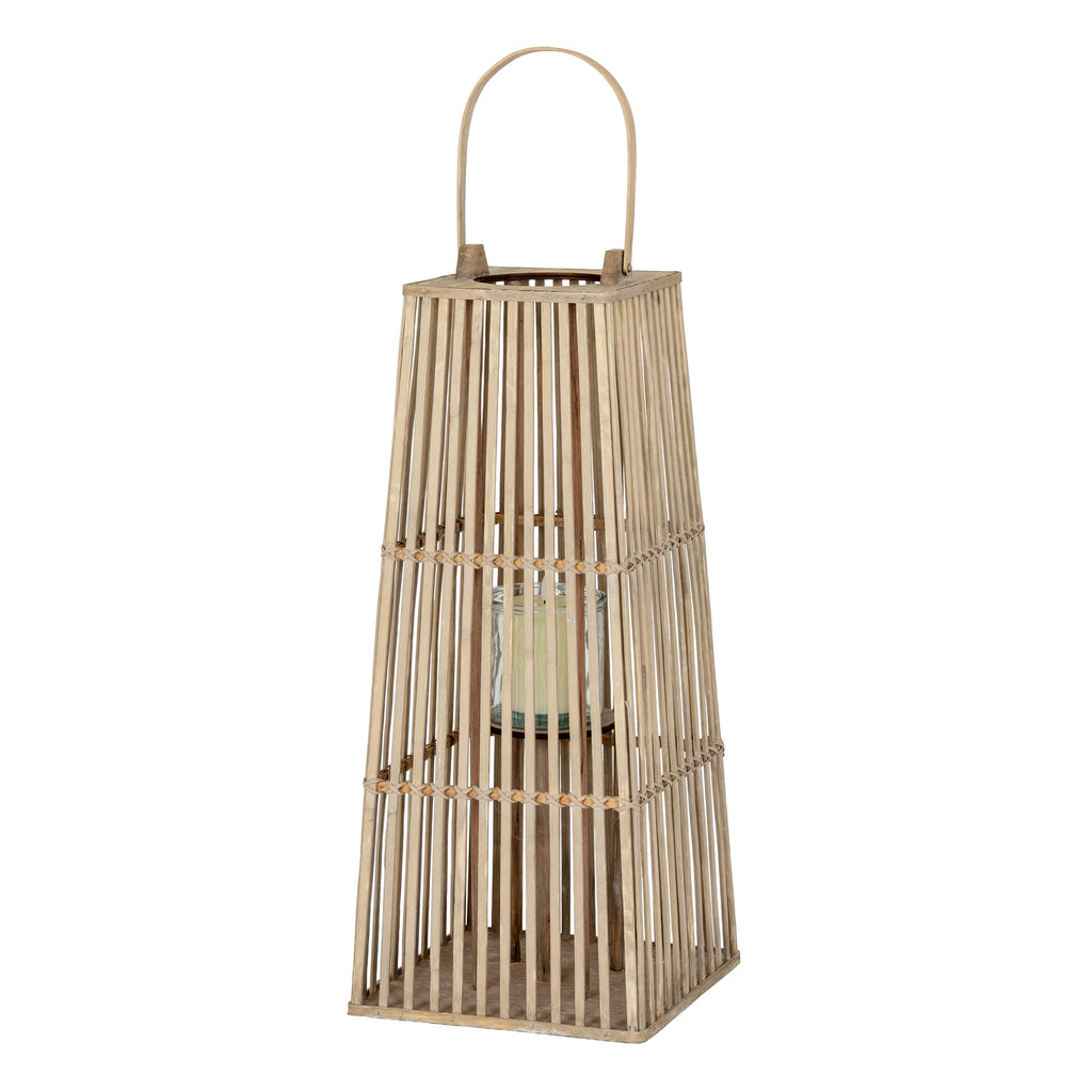 Silo Wicker Lantern
