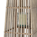 Silo Wicker Lantern