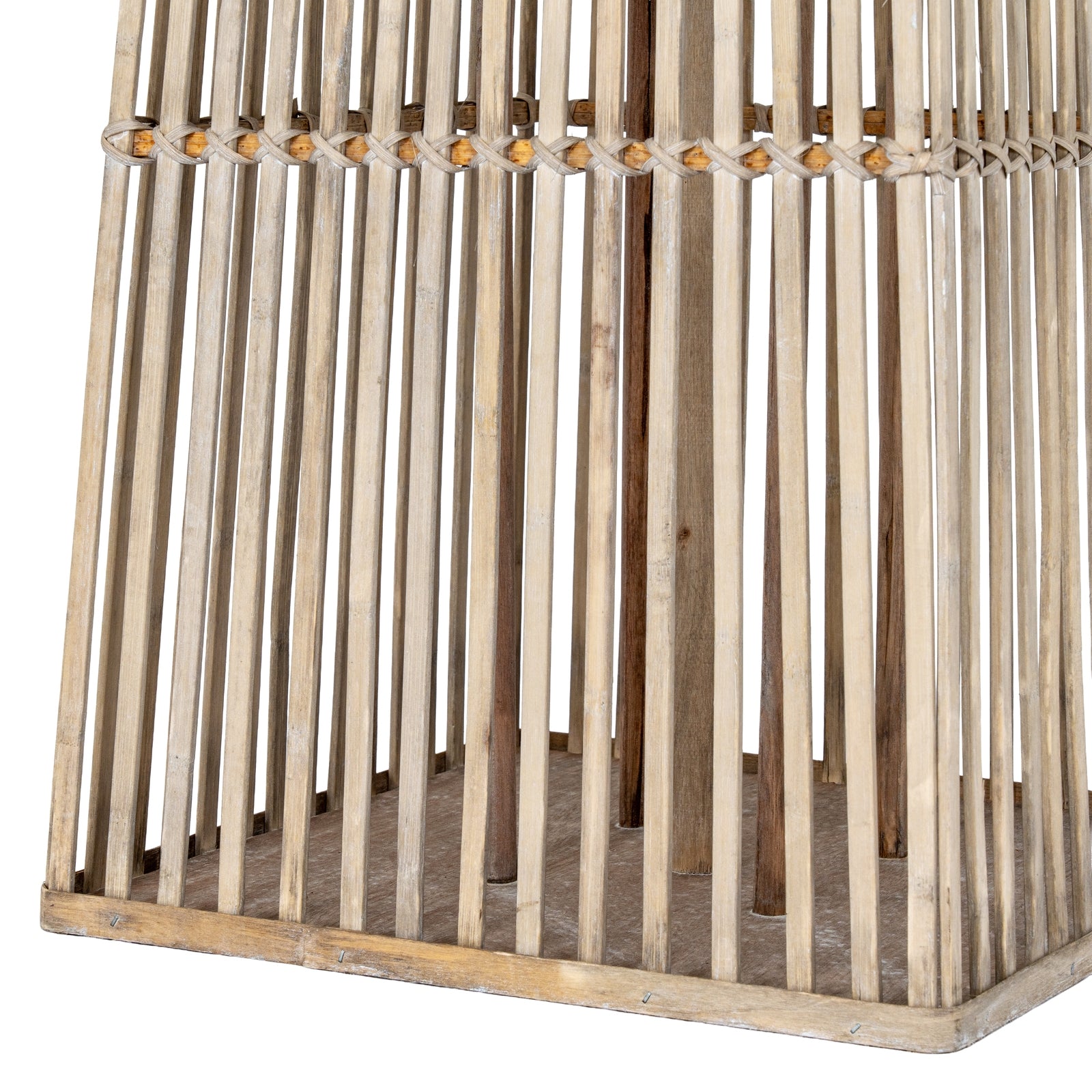Silo Wicker Lantern