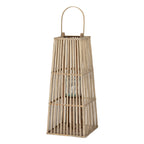 Silo Wicker Lantern