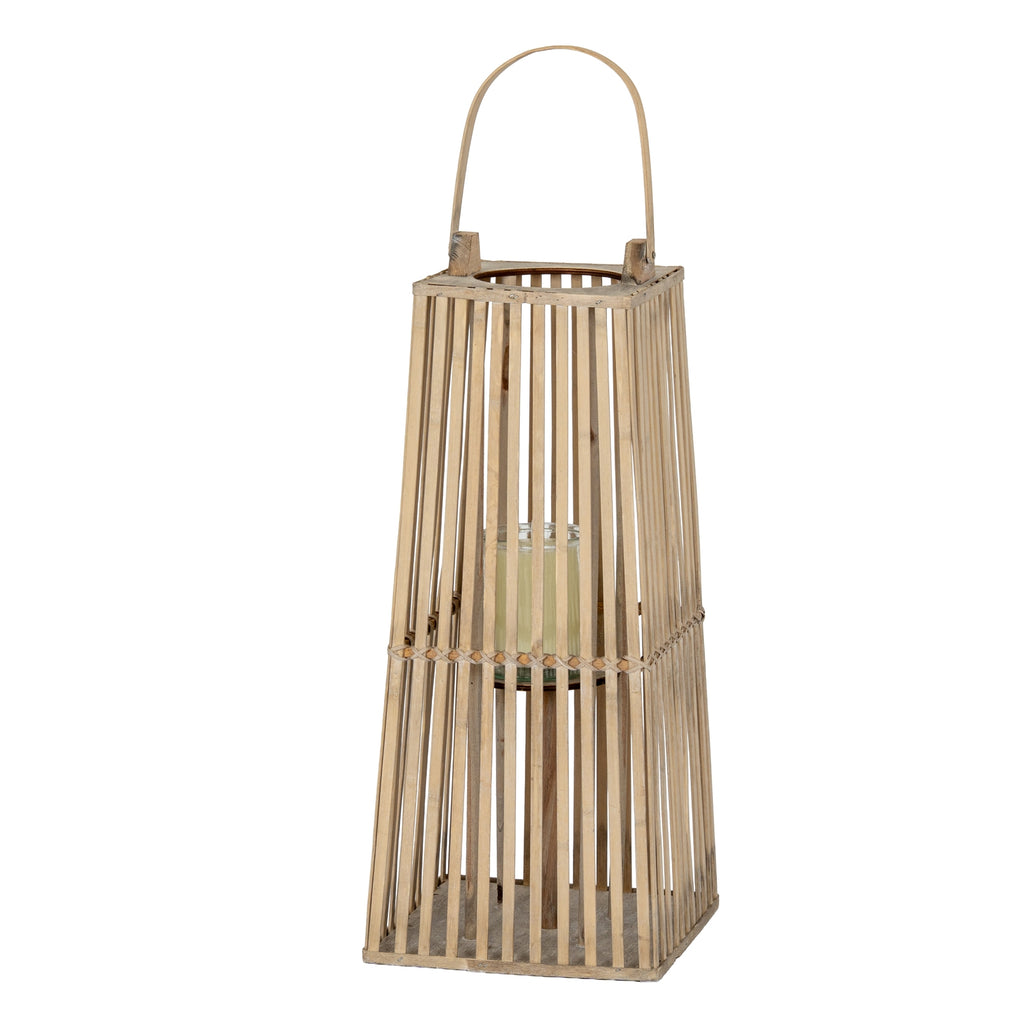 Silo Wicker Lantern