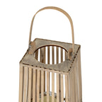 Silo Wicker Lantern