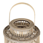 Cylinder Wicker Lantern