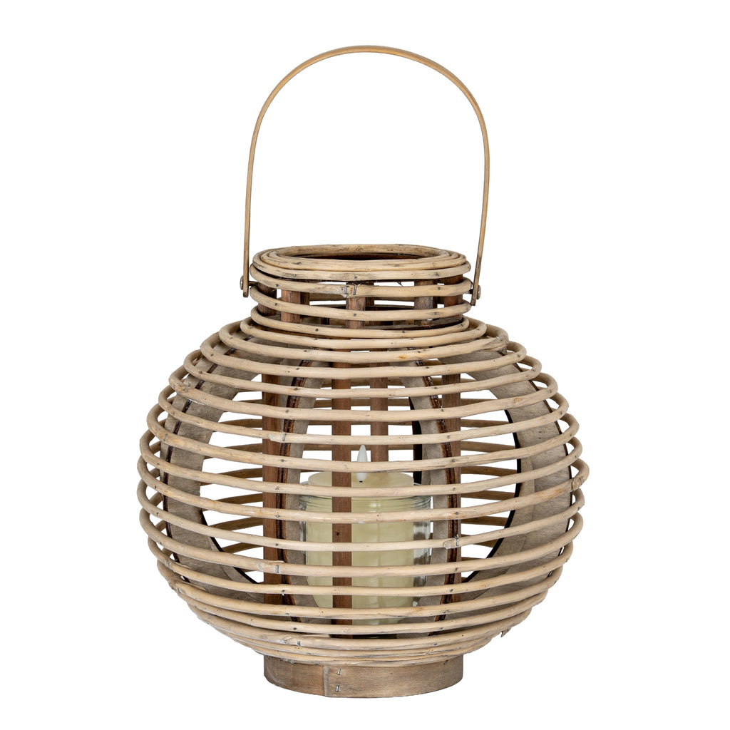 Round Willow Lantern