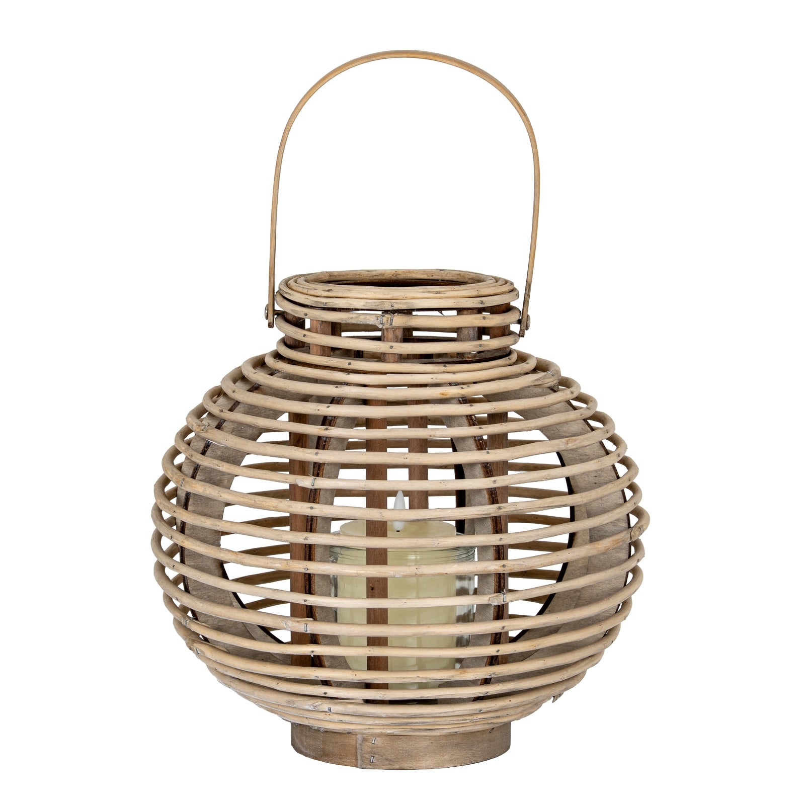 Round Willow Lantern