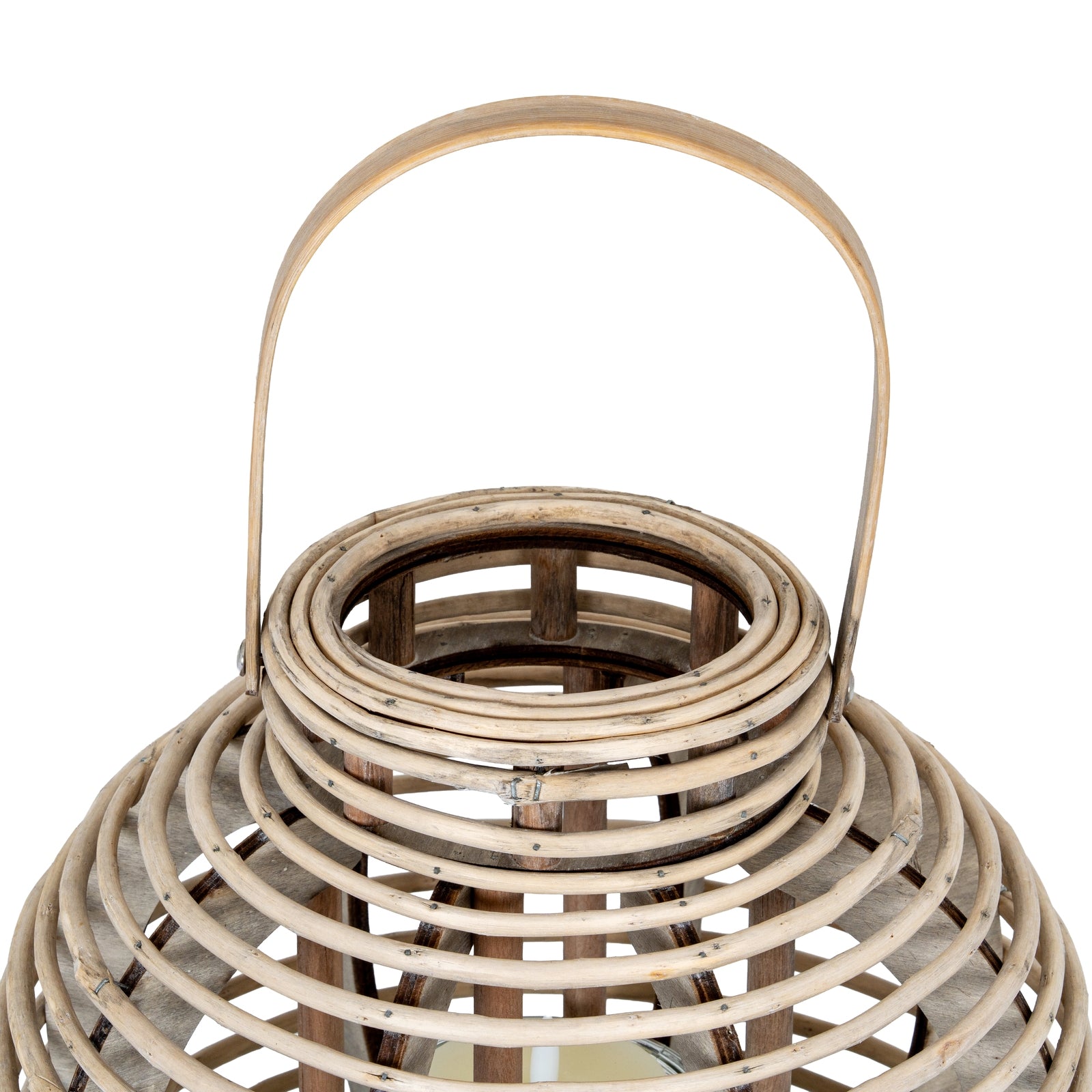 Round Willow Lantern