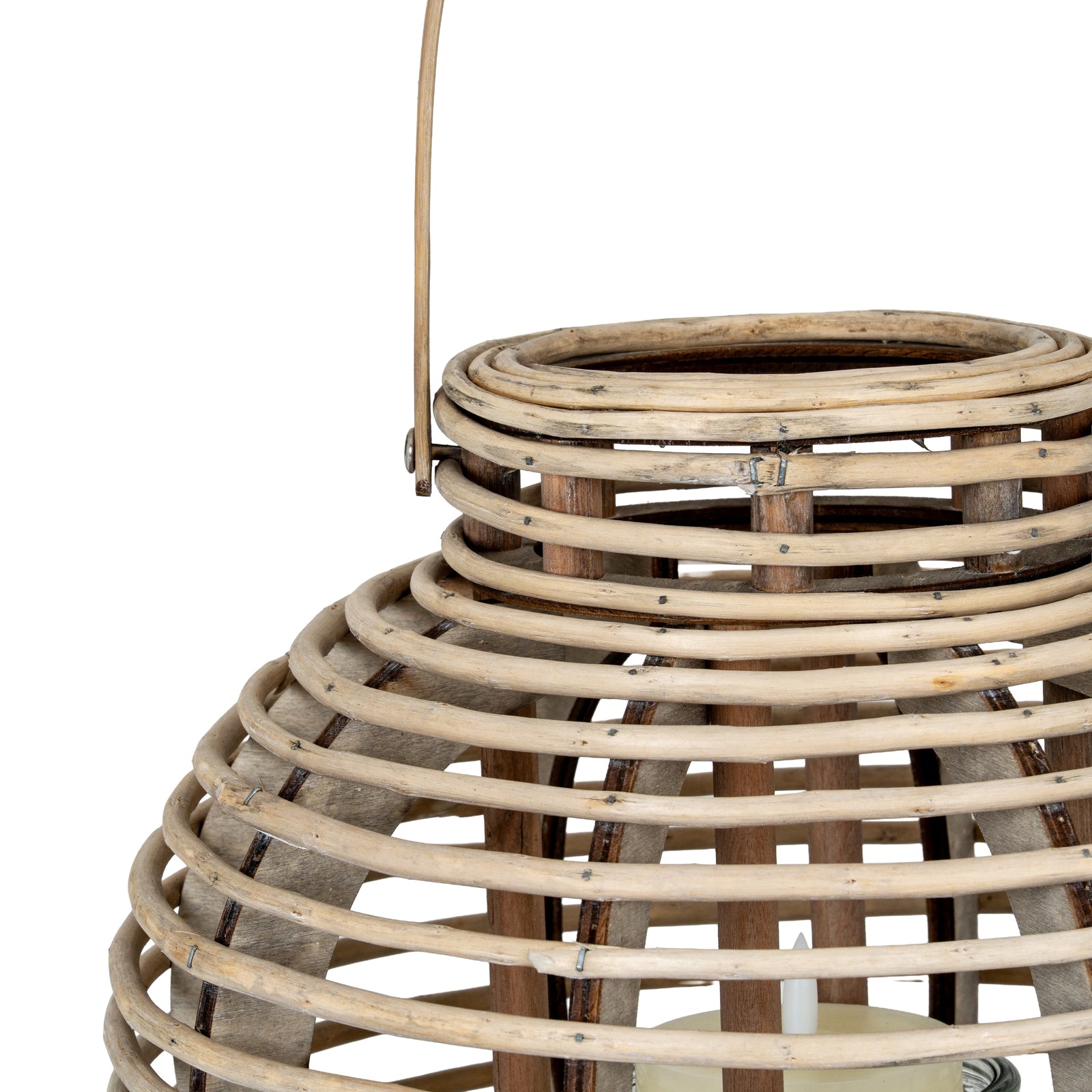 Round Willow Lantern