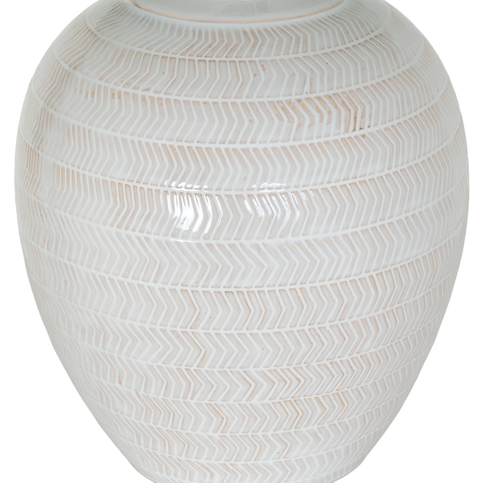 Chevronne Ceramic Table Lamp