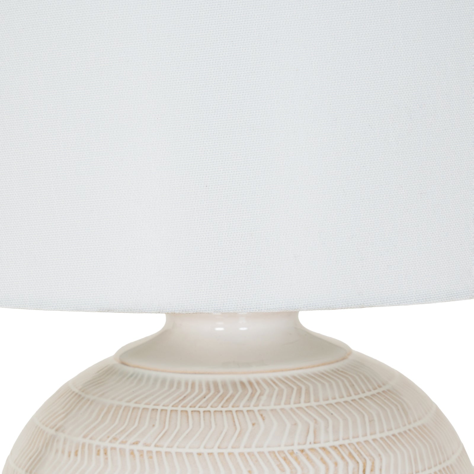Chevronne Ceramic Table Lamp