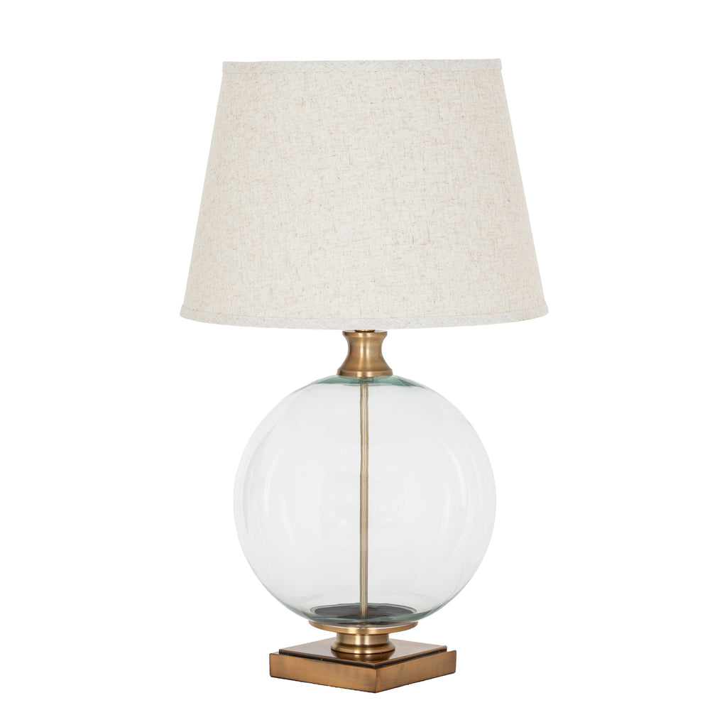 Lunel Glass Orb Table Lamp