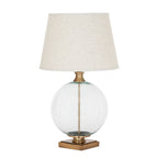 Lunel Glass Orb Table Lamp