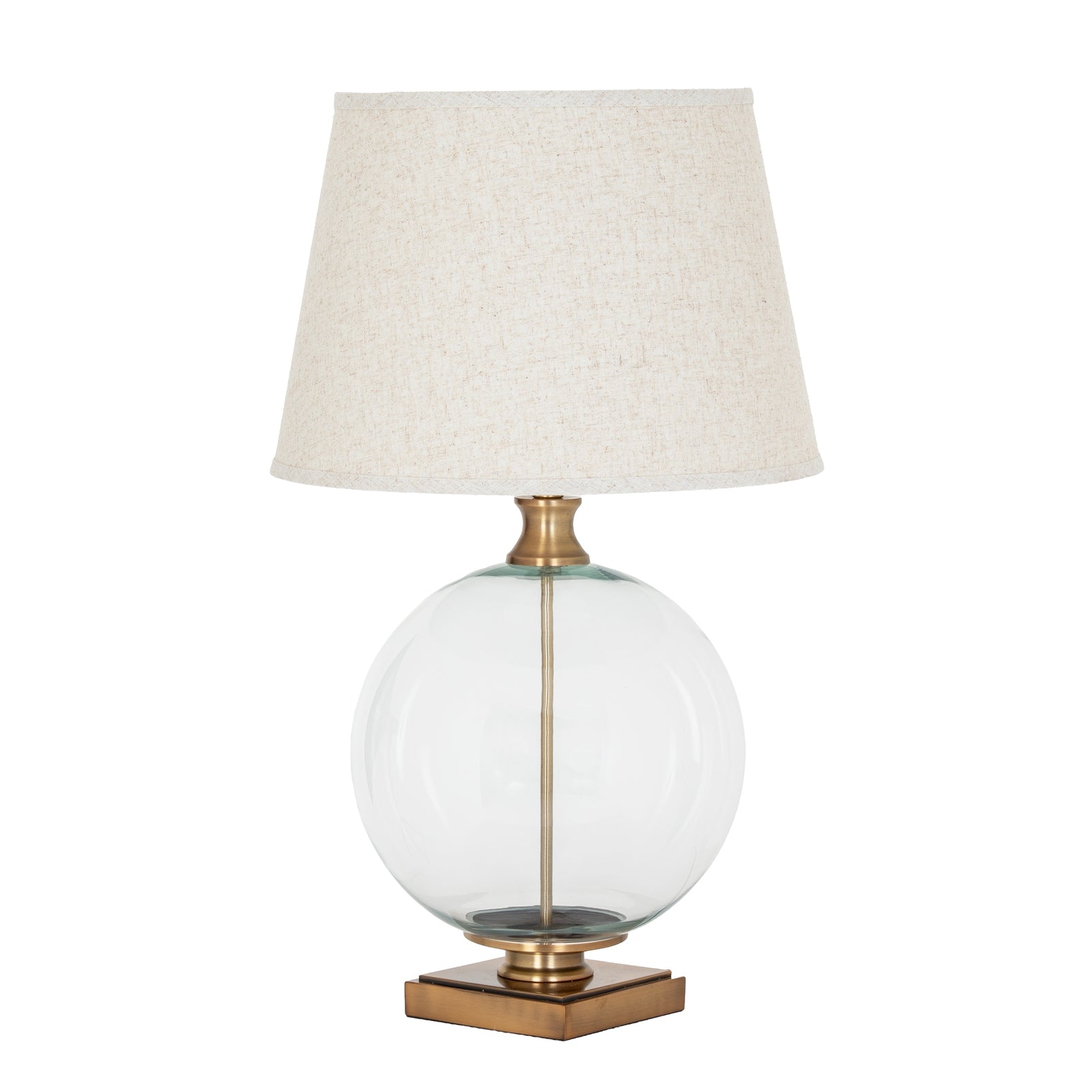 Lunel Glass Orb Table Lamp