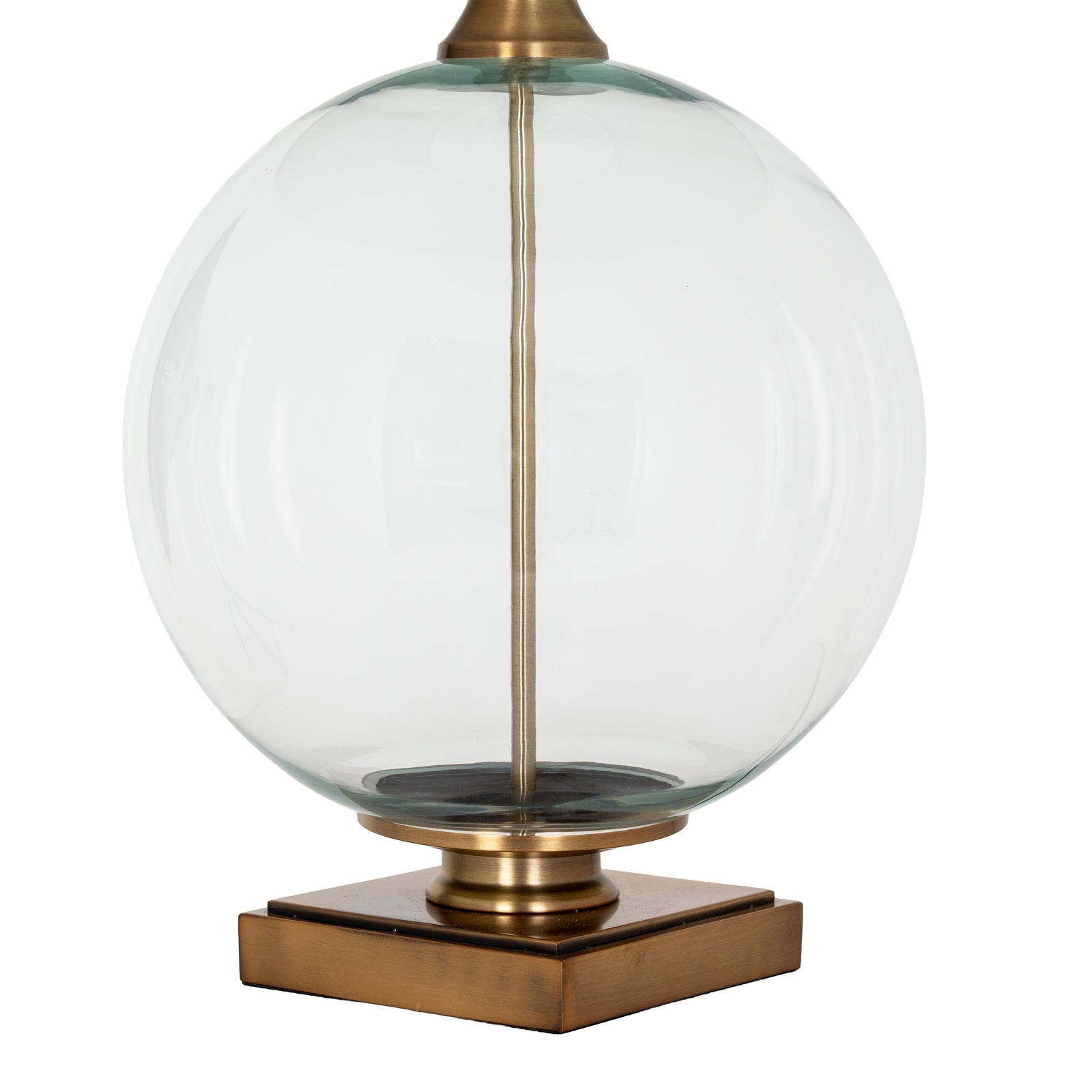 Lunel Glass Orb Table Lamp