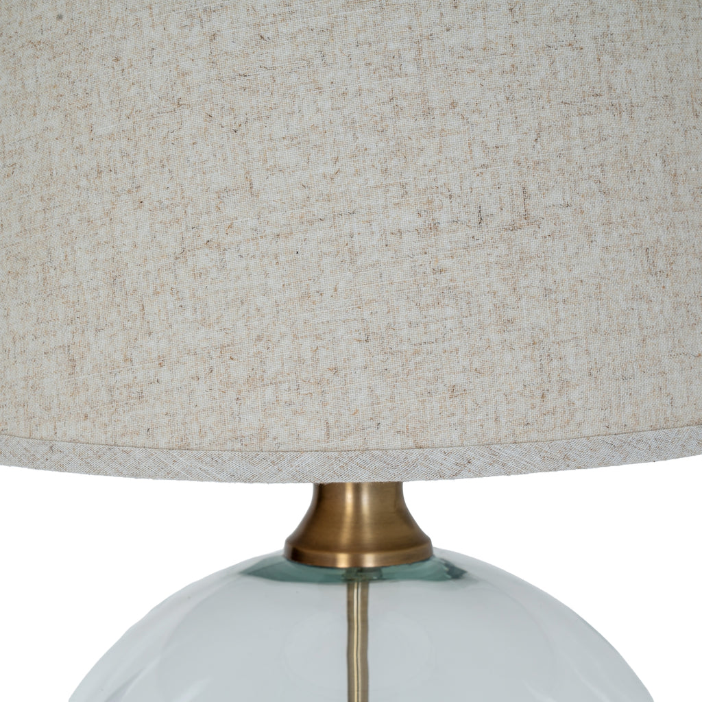 Lunel Glass Orb Table Lamp